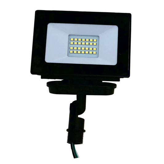 ASD Lighting LED SLIM Floodlight with arm 50W 3000K Black UL