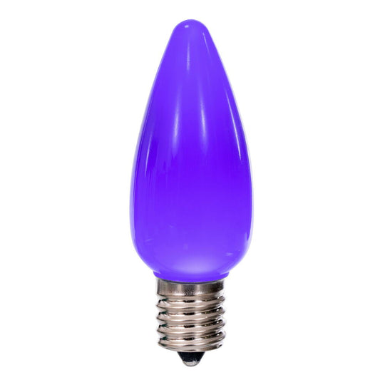 Vickerman C9 Ceramic LED Purple Bulb package of 25