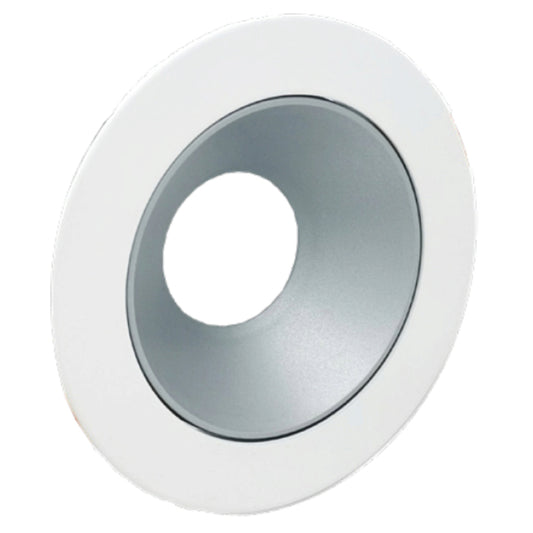 Westgate Lrd Series 4In Adjustable Open Wing Trim - Haze, Residential Lighting, Matte Silver Finish