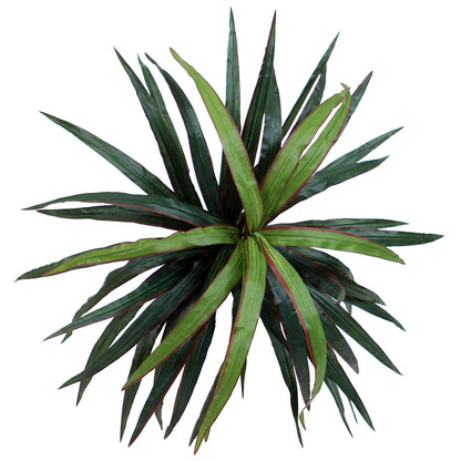 Vickerman 4' Artificial Marginata Extra Full Bush Rattan Basket