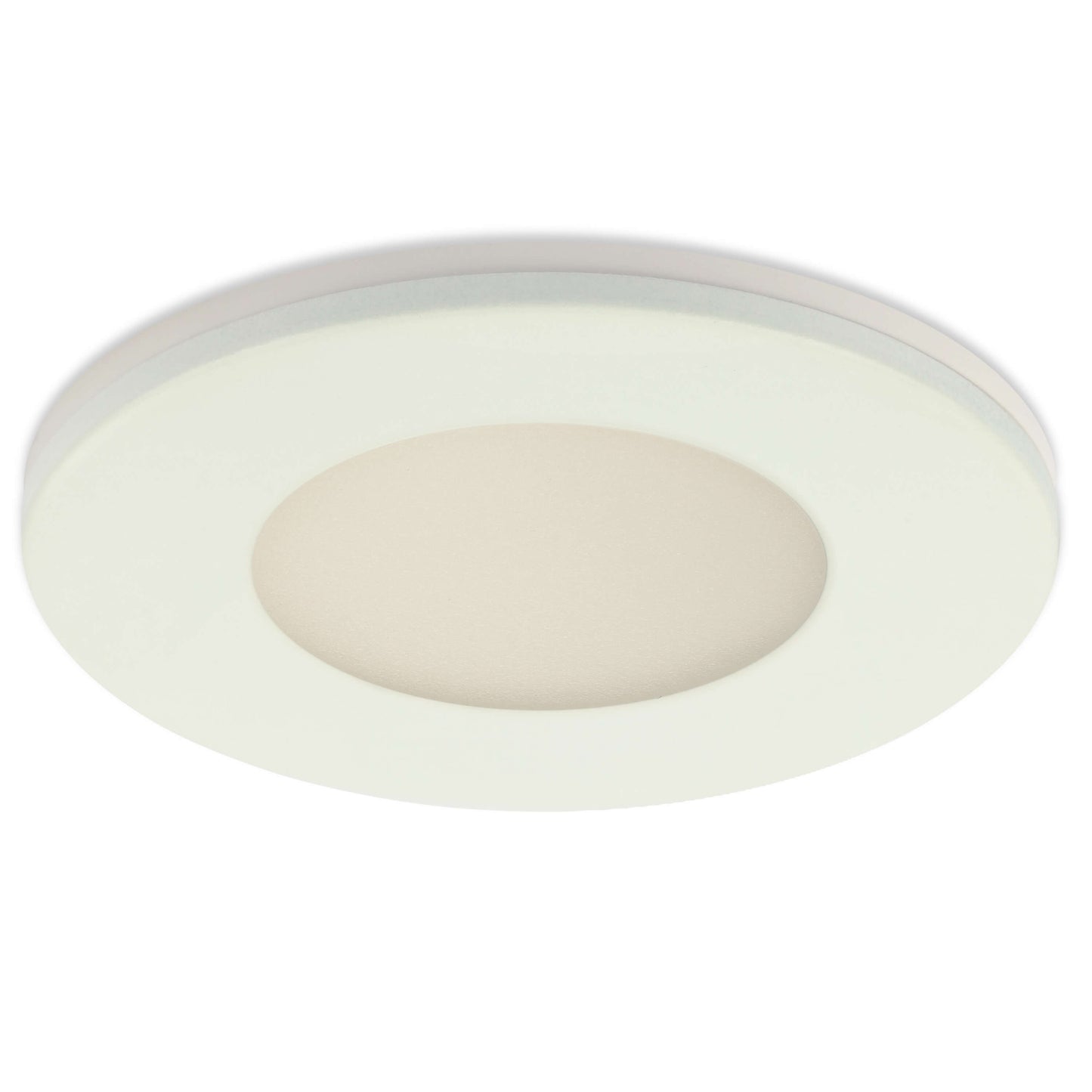 Light Blue USA LED Round Ultra Slim Puck Light, 2.2 Watt, 150LM, White