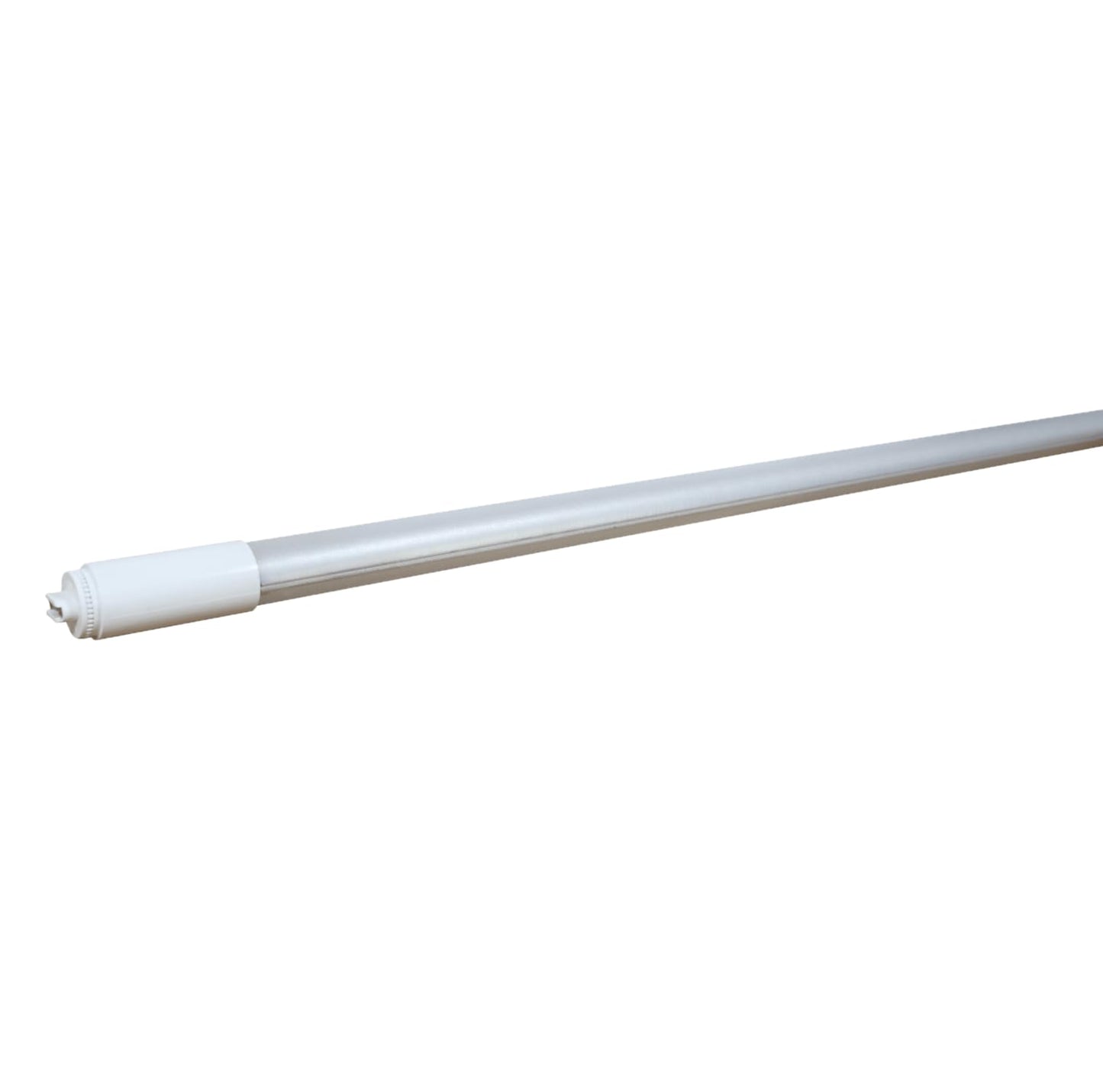 Damar- 8Ft T8 LED Tube Light Bulb Type B Ballast Bypass Single End 36W 5000 Lumens 4000K Cool White R17D Base with Rotating Ends 120-277VAC Pack of 10- Fluorescent Replacement for Garage Workshop
