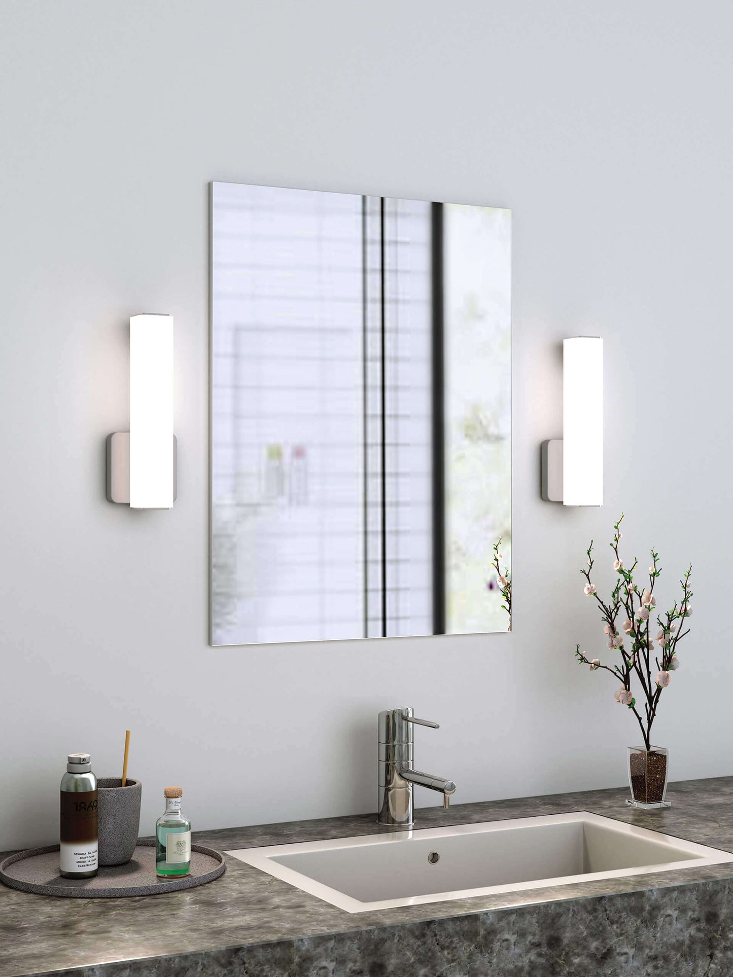 Dals Lighting Color Temperature Changing Lyra Sleek And Noble Vanity Light - 12"-36" - 120V