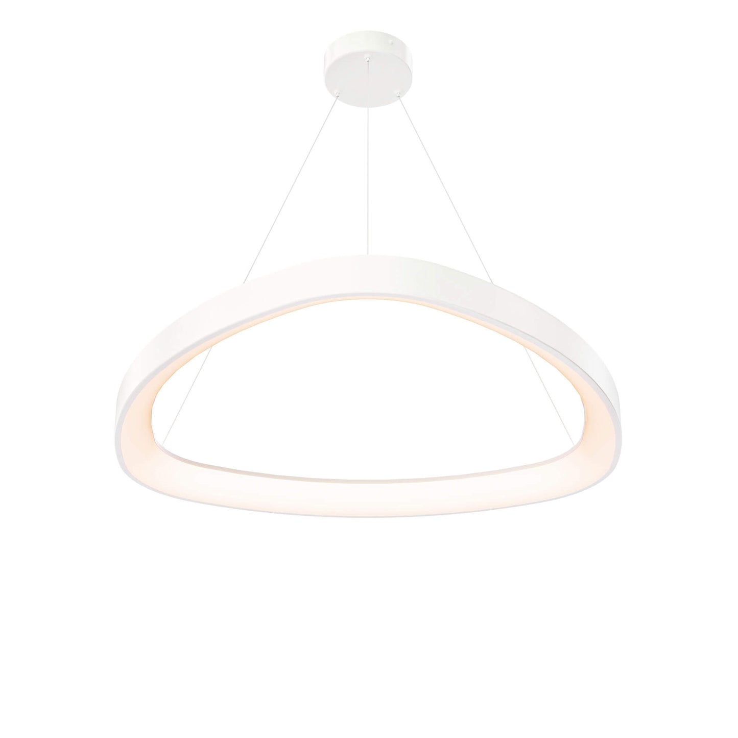 DALS Lighting Pyra 34 Inch 5CCT LED Triangle Pendant