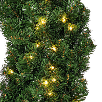 Vickerman 48" Grand Teton Artificial Christmas Wreath Warm White Wide Angle LED Lights