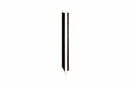 ASD Lighting LED Outdoor Wall Sconce wide acrylic 72" 40W 120-277V CCT Selectable 3000/4000/5000K Dimmable Black ETL