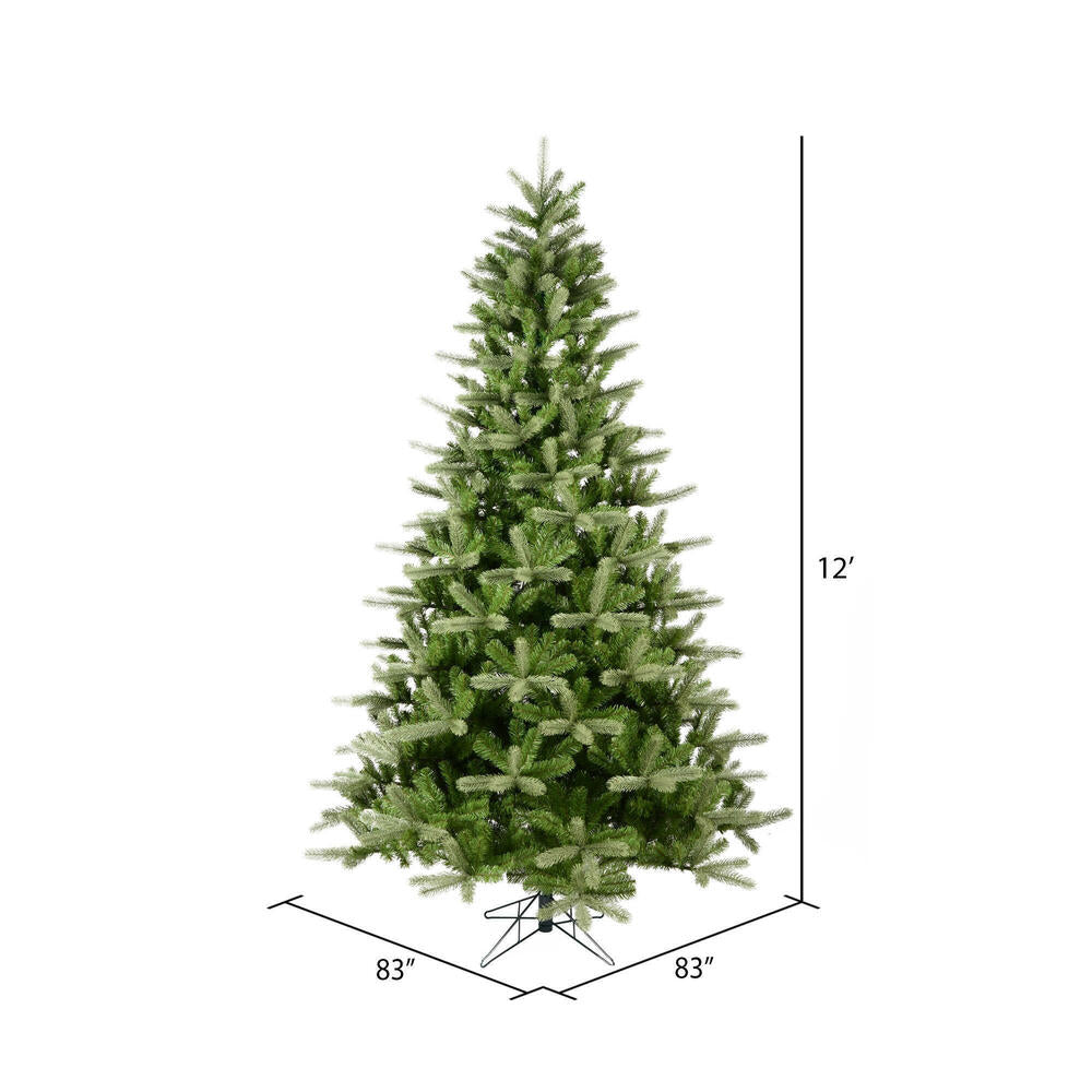 Vickerman 12' King Spruce Artificial Christmas Tree Unlit