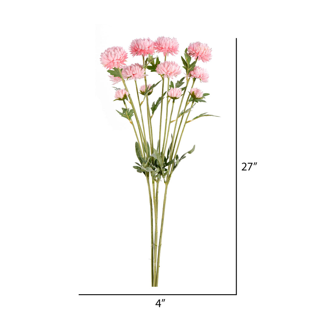 Vickerman 27" Artificial Pink Daisy Spray. There are 4 Sprays per pack.