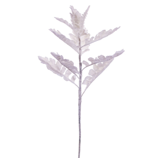 Vickerman 19" White Artificial Dusty Miller Snowy Spray 3 per bag.