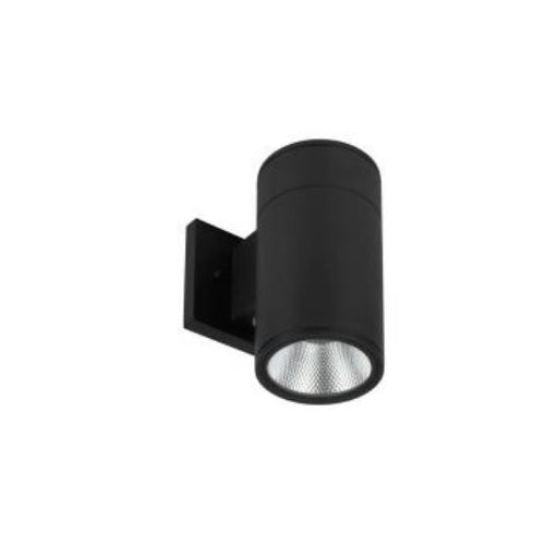 Westgate 4In Wall Cyl. Down Light 15W 30K/40K/50K Dim. - Black, Outdoor Lighting, 15W, 1200 Lumens, 3000K/4000K/5000K, Black Finish