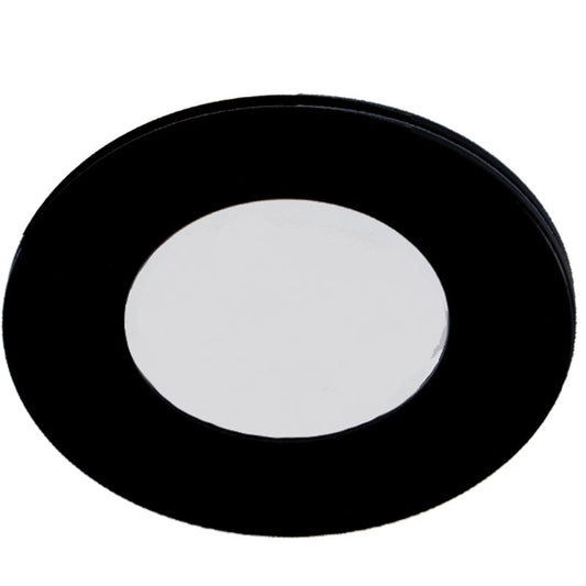 Westgate 12V Slim Puck Light, ETL, 5000K, Black, Undercabinet Lighting, 2W, 120 Lumens, 5000K, Black Finish, TRIAC Dimming