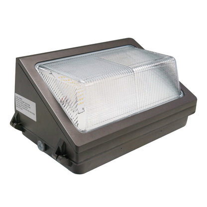 ASD Lighting LED Traditional Wallpack 29W 120-277V 5000K Dimmable with Photocell Bronze UL DLC Premium