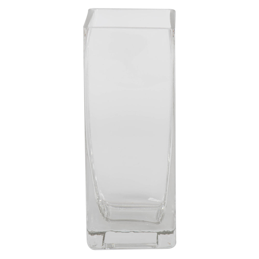 Vickerman 6" Clear Square Glass Container