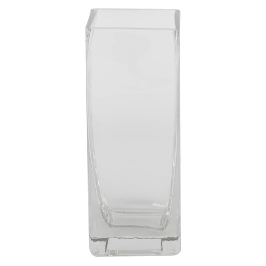 Vickerman 6" Clear Square Glass Container
