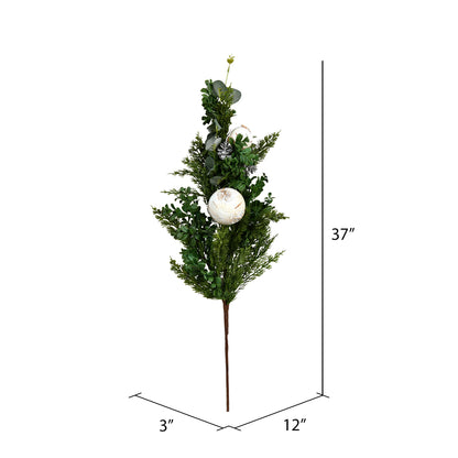 Vickerman 37" Green Cypress Blend Artificial Christmas Spray