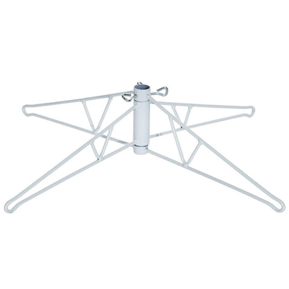 Vickerman 9' x 37" Flocked Kuna Pine Artificial Christmas Tree Warm White LED Lights