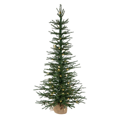 Vickerman 48" Angel Pine Artificial Christmas Tree Warm White Dura-lit LED Lights