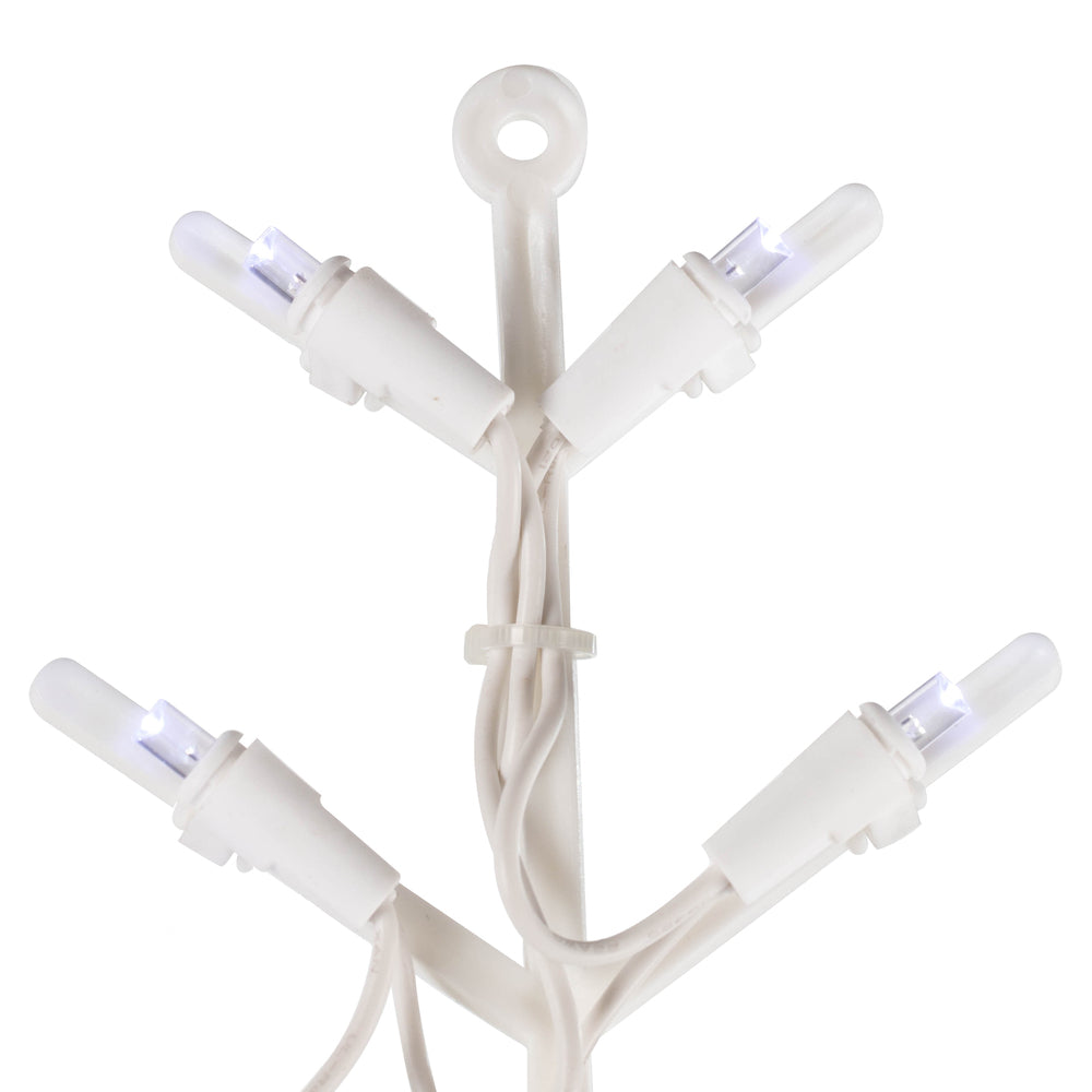 Vickerman 16" Snowflake Wire Silhouette with 35 LED Lights