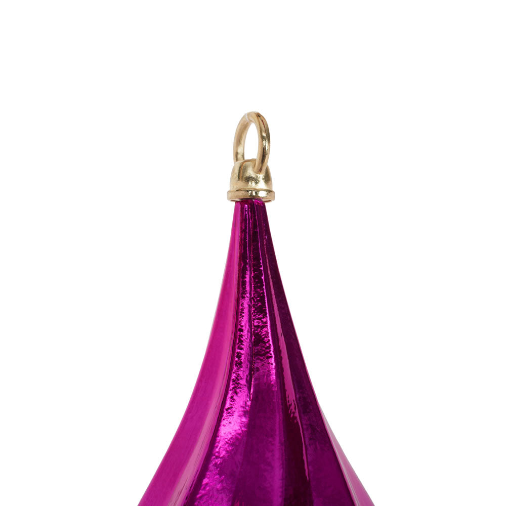 Vickerman 41" Fuchsia Shiny Finial.