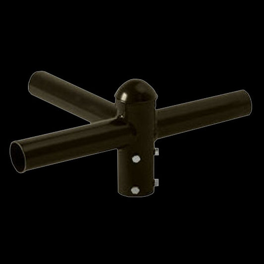 Westgate Pole Tenon Adapter For 3 Fixture @ 90 Degrees, Outdoor Lighting, Bronze Finish