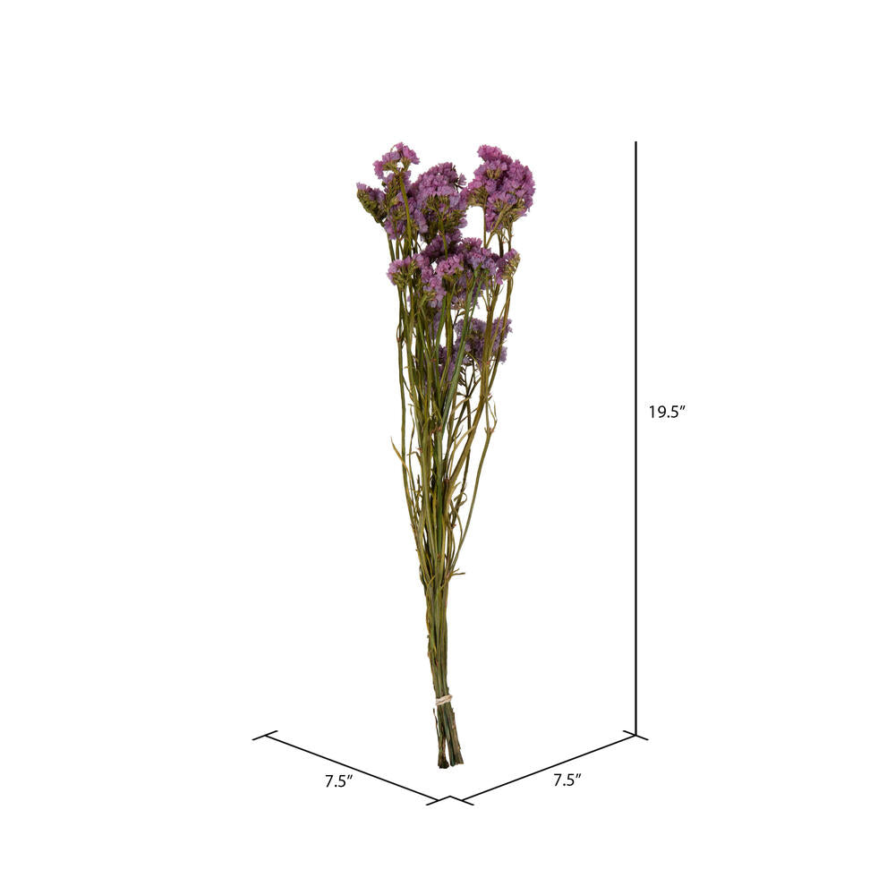 Vickerman Natural Botanicals 19.5" Pink Statice Flower 1.25 oz per unit