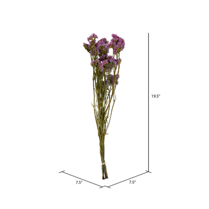 Vickerman Natural Botanicals 19.5" Pink Statice Flower 1.25 oz per unit