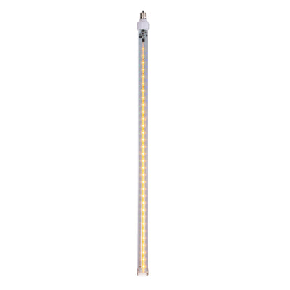 Vickerman 5 Pack of 24" Yellow LED SnowFall Tube Bulb C9-E17 Nickel Base.