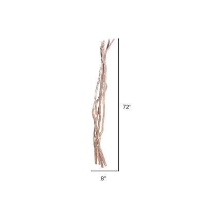 Vickerman 1" - 15" x 72" Natural Dragonwood Pole Set.