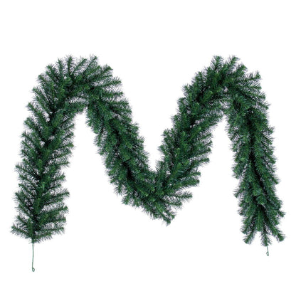 Vickerman 9' Douglas Fir Artificial Christmas Garland Unlit
