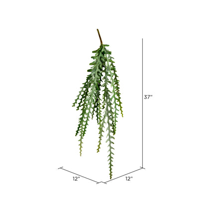 Vickerman 37" Artificial Green Fern Bush.