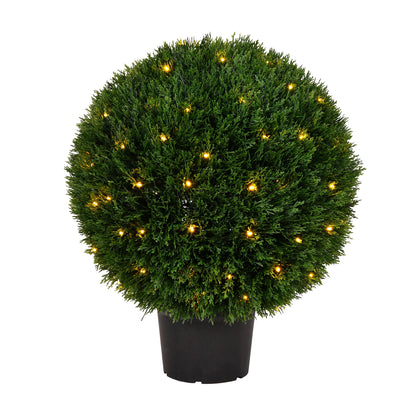 Vickerman 24" Artificial Green Cedar Ball.