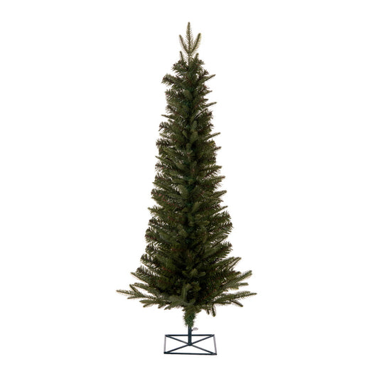 Vickerman 3.5' Bixley Pencil Fir Artificial Christmas Tree Unlit