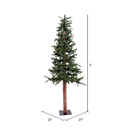 Vickerman 5' Alpine Artificial Christmas Tree Unlit