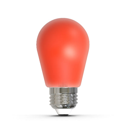 Bulbrite 776150 25-Watt Equivalent Ceramic Red Color S14 Weatherproof Outdoor E26 Medium Base LED Light Bulb
