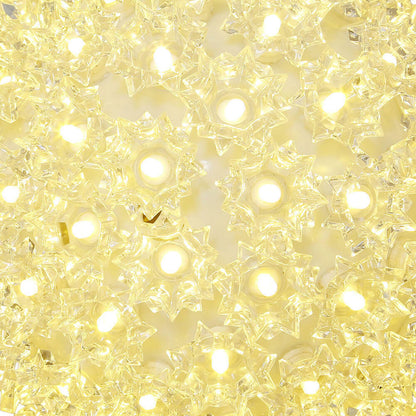 Vickerman 7.5" Starlight Sphere Christmas Ornament with 100 Warm White Wide Angle LED Lights