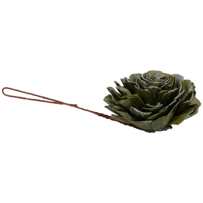 Vickerman 2"- 6" Olive Green Sola Rose Assorted 23 per Window Box Dried