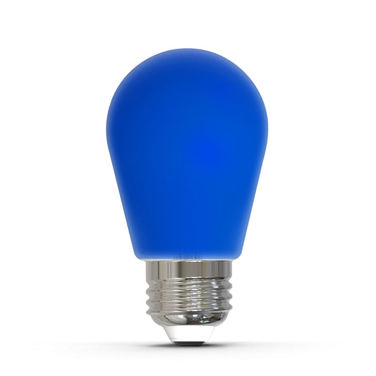 Bulbrite 776154 25-Watt Equivalent Ceramic Blue Color S14 Weatherproof Outdoor E26 Medium Base LED Light Bulb