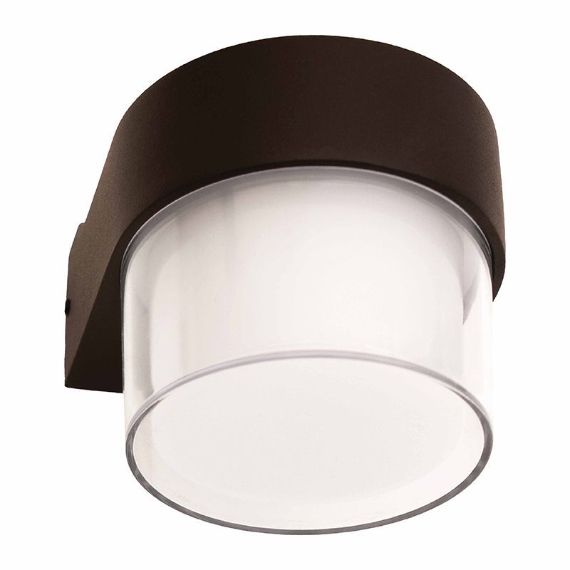 Westgate 12V 3W Mini Round Wall Sconce MCT 30/40/50K, Orb, Landscape Lighting , 3W, 200 Lumens, 30K/40K/50K, Oil-Rubbed Bronze Finish