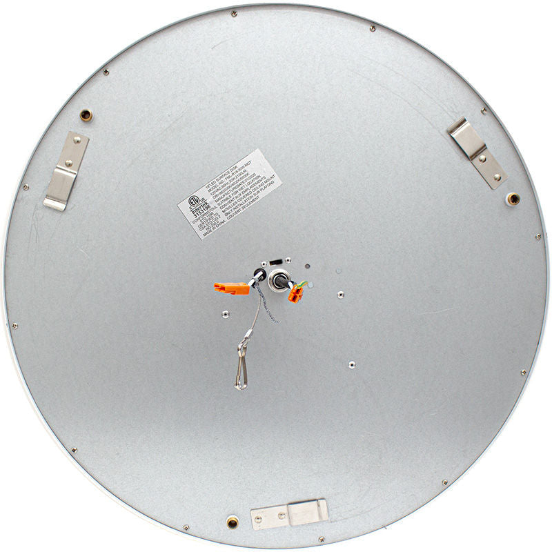 Westgate 18In 35W 2450 Lumens Flush-Mount 5Cct, Cr90, 120V, Ugr<19, Residential Lighting, 35W, 2450 Lumens, 27K/30K/35K/40K/50K, White Finish, TRIAC