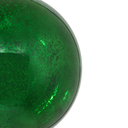 Vickerman 8" Emerald Shiny Mercury Ball Ornament