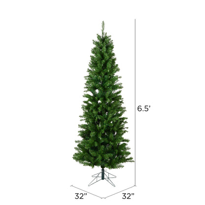 Vickerman 6.5' Salem Pencil Pine Artificial Christmas Tree Unlit