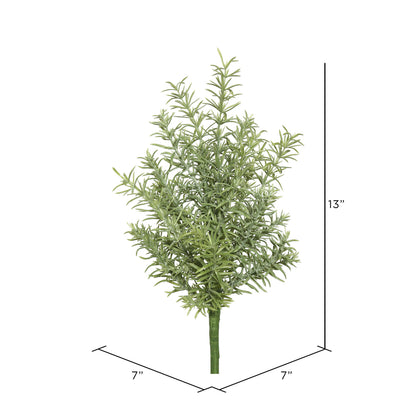 Vickerman 13" Artificial Rosemary Pick Set of 3
