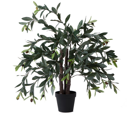 Vickerman 30" Artificial Olive Tree.