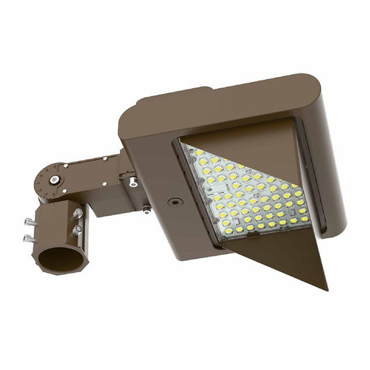 Westgate Half Shroud For Lfx & Lfxpro “Lg” & LF4Pro Series, Outdoor Lighting, Dark Bronze Finish