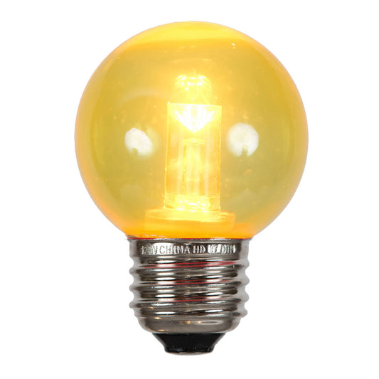 Vickerman G50 YELLOW SMD Tube LED Bulb 10/Bag