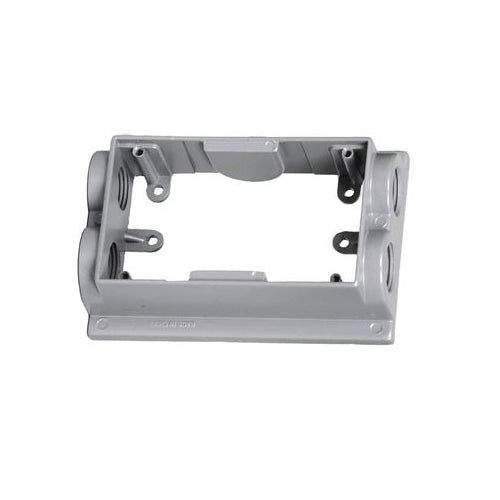 Westgate 1/2” Trade Size, 4 Outlet Holes, 13.5 Cu. In., Electrical Products, Gray Finish