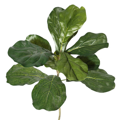 Vickerman 7' Artificial Green Potted Fiddle Tree.