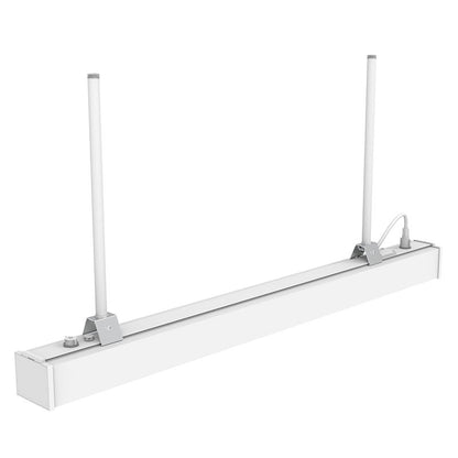 Westgate 8Ft 4In IP66 Wet Loc. Linear Light MCTp 80/120/160W 35/40/50K 0-10 Suspended Or Wall, Commercial Indoor Lighting, 80W/120W/160W, 105 Lumens/W, 35K/40K/50K, Sandy White Finish, 0~10V Dimmable