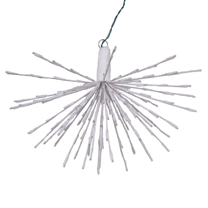 Vickerman 160Lt x 24" White Starburst Warm White 5mm LED Lights.