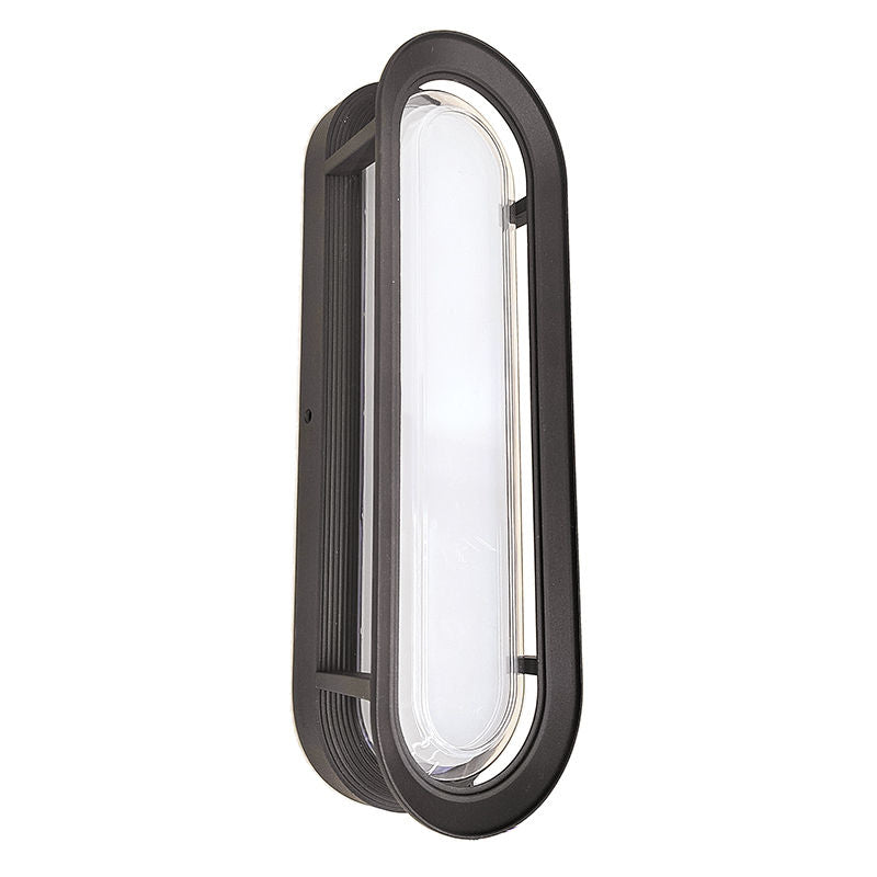 Westgate 16In 20W Die-Cast Outdoor Wall Sconce Pc Lens 27/30/35/40/50K TRIAC Dim Or 120-277V 0-10V, Orb, Outdoor Lighting, 20W, 1500 Lumens, 27K/30K/35K/40K/50K